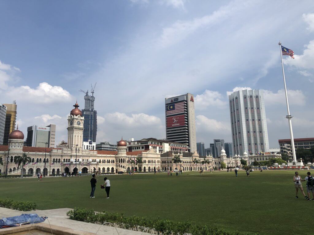 merdeka square in kuala lumpur